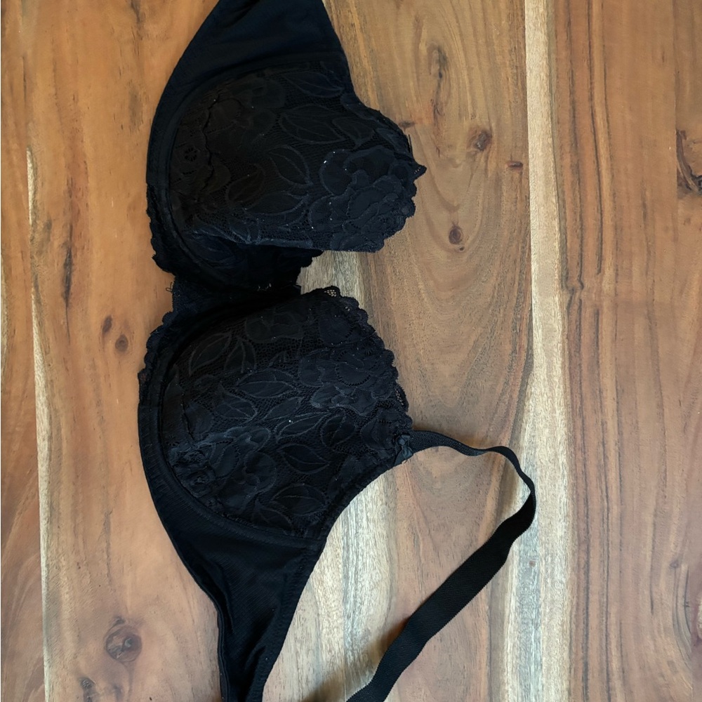 Black Lacey Bra